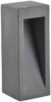 LED sokkellamp Style, beton, grijs