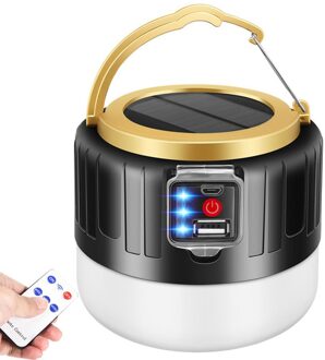 Led Solar Usb Oplaadbare Afstandsbediening Licht Milieubescherming Solar Elektrische Display Draagbare Tent Licht 508 controle