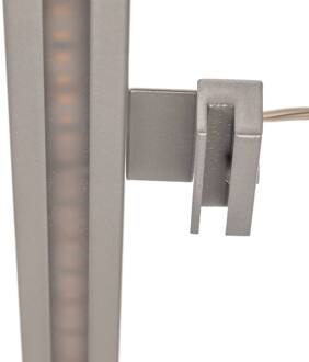 LED spiegellamp Espelho 40 cm aluminium 4.000 K aluminium, Frost wit