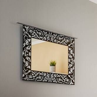 LED spiegellamp Espelho 80 cm aluminium 4.000 K aluminium, Frost wit