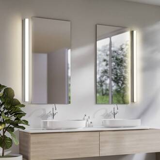 LED spiegellamp LOOM 2, lengte 90 cm, IP44, CCT chroom