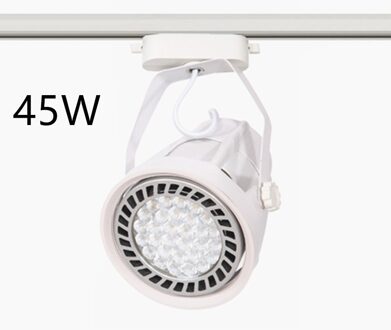 Led Spoor Licht 360 Dergee Rotatie Verstelbare Led Rail Spot Led Lamp Indoor Kleding Winkel Geleid Spoor Armaturen 45W wit / natuurlijk wit