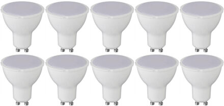 LED Spot 10 Pack - GU10 Fitting - 4W - Natuurlijk Wit 4200K