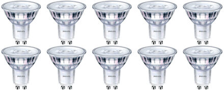 Led Spot 10 Pack - Sceneswitch 827 36d - Gu10 Fitting - Dimbaar - 1.5w-5w - Warm Wit 2200k-2700k Vervangt