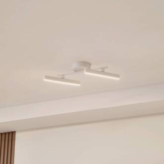 LED spot Eldrin, wit, 2-lamps, lichtstrip