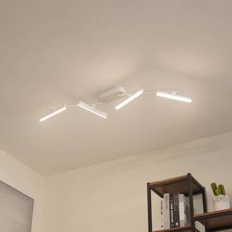 LED spot Eldrin, wit, 4-lamps, lichtstrip