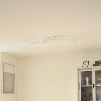 LED spot Eldrin, wit, 6-lamps, lichtpunten