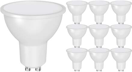 LED Spot - GU10 PAR16 - 10 Stuks - Brinton Advin - 5W 430lm 110D - 830 Warm Wit 3000K | Vervangt 50W