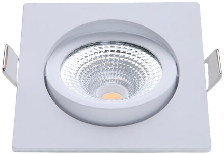 LED Spot - Inbouwspot - ED-10025 - 5W - Waterdicht IP54 - Dimbaar - Dim to Warm - Warm Wit 2000K-3000K - Mat