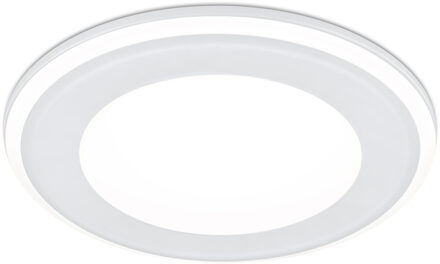 LED Spot - Inbouwspot - Trion Auran - 10W - Warm Wit 3000K - Rond - Mat Wit - Kunststof