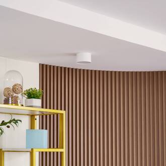 LED spot Nivoria, Ø 11 cm, 9 W, wit, metaal