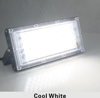 Led Spotlight AC220V Outdoor Schijnwerper Spotlight IP65 Waterdichte 30W 50W 100W Led Straat Lamp Landschap Licht Cold wit / 100W