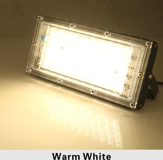 Led Spotlight AC220V Outdoor Schijnwerper Spotlight IP65 Waterdichte 30W 50W 100W Led Straat Lamp Landschap Licht warm wit / 100W