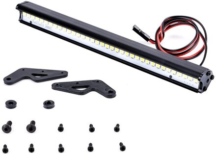 Led Spotlight Dak Licht Voor 1/10 Rc Crawler Auto Traxxas TRX4 RC4WD D90 D110 Axiale Scx10 90046 36 Led/12LED/6LED Bumper Licht