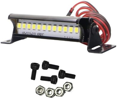 Led Spotlight Dak Licht Voor 1/10 Rc Crawler Auto Traxxas TRX4 RC4WD D90 D110 Axiale Scx10 90046 36 Led/12LED/6LED Bumper Licht