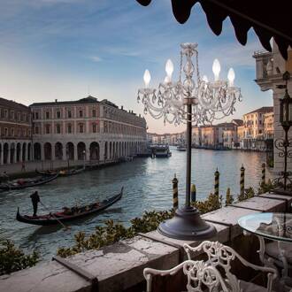 LED staande lamp Drylight TL6 v. het buitengebied transparant, antraciet