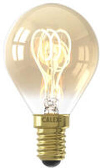 LED Standaardlamp - E14 - 2,5W - Dimbaar - Leen Bakker Goudkleurig
