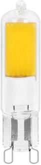 LED stiftlamp, G9 4W, 3000K, 470lm helder