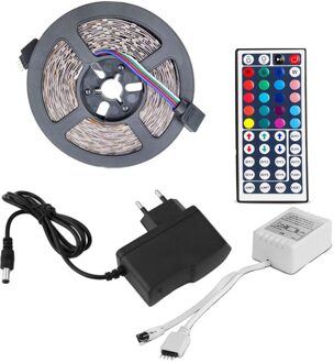 Led Strip 220V Afstandsbediening 5-Meter Geen-Waterdichte Flexibele Kleur Veranderende Rgb Smd 3528 300 Leds Strip licht
