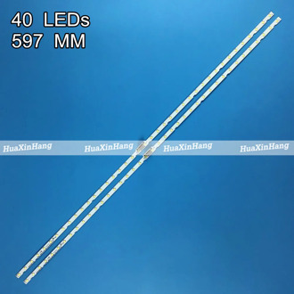 LED Strip 40 Leds For AOT_55_NU7300_NU7100_2x40_3030C BN96-45913A 15485A UN55NU7300 UE55NU7105 UE55NU7170U UE55NU7300U STS550AU9
