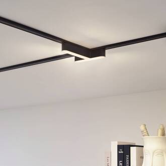 LED-strip 48 V Lumaro, zwart, T-vorm, dimbaar