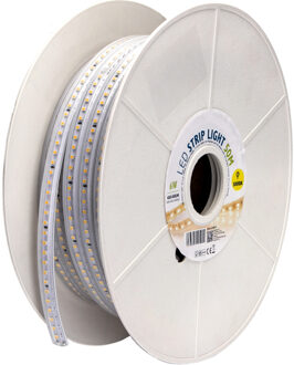 Led Strip - Aigi Stribo - 50 Meter - Ip65 Waterdicht - Warm Wit 3000k - 2835 Smd 230v