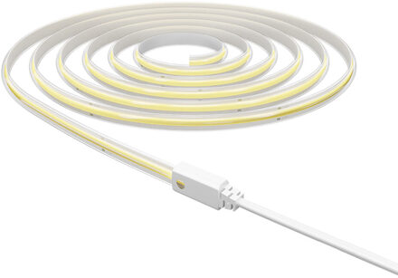 LED Strip COB - Brinton - 10 Meter - Natuurlijk Wit 4000K - Waterdicht IP54 - 12500 Lumen - 3600 LEDs - Directe Aansluiting op Netstroom - Werkt zonder Driver - Inclusief Stekker
