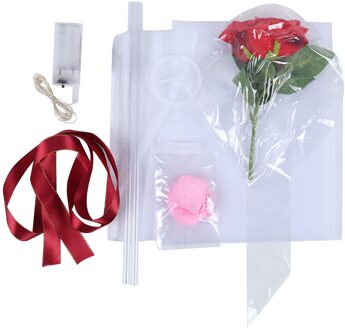 Led Strip Licht Knippert Luminou Kunstmatige Rose Romantische Decor Bloem Bruiloft Valentijnsdag Moederdag Cadeau Voor Lover43
