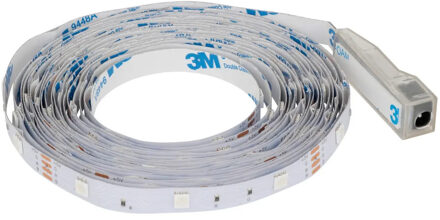 LED Strip met afstand bediening - 500cm - batterij - gekleurde lampjes