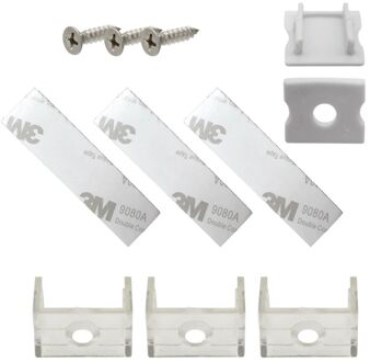 Led strip profiel breed opbouw hoog 1,5 meter