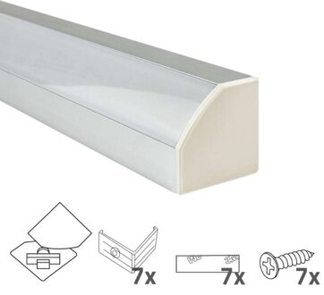 Led strip profiel hoek 3M - 30 mm hoog