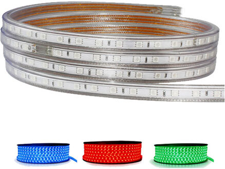 LED Strip RGB - 50 Meter - Dimbaar - IP65 Waterdicht 5050 SMD 230V