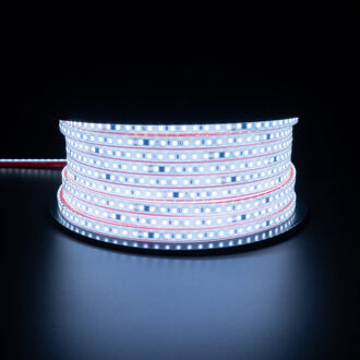 LED Strip - Velvalux - 50 Meter - Helder.Koud Wit 6000K - Dimbaar - Waterdicht IP67 - 96000 Lumen - 6000 LEDs - Directe Aansluiting op Netstroom - Werkt zonder Driver Helder/Koud wit