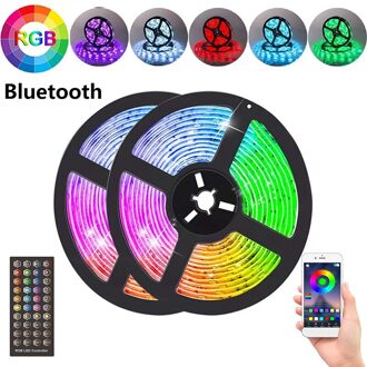 Led Strip Verlichting Bluetooth 10M/300 Lichten IP65 Rgb Strip Verlichting Met 40 Toetsen Afstandsbediening Voor Halloween Kerst