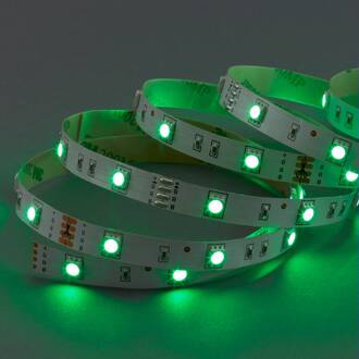 LED SUPERLINE LED-strip - dimbaar - 5meter - Zelfklevend - 150xRGB - Wit