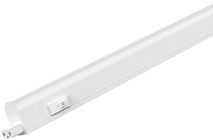 LED T5 Armatuur 30cm - Brinton - 4W 440lm - Koppelbaar - 865 Helder/Koud Wit 6500K - Compleet met Aansluitsnoer & aan-/uitknop