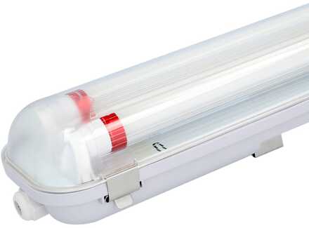 LED T8 TL armatuur IP65 150 cm 6000K  2x30W 10500lm 175lm/W