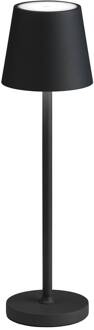 LED tafellamp 5097, oplaadbare batterij IP54 dimbaar zwart