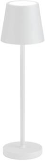 LED tafellamp 5098, oplaadbare batterij, IP54, dimbaar, wit