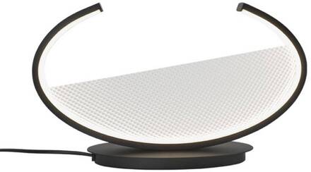 LED tafellamp Adele, hoogte 22 cm, zwart, metaal