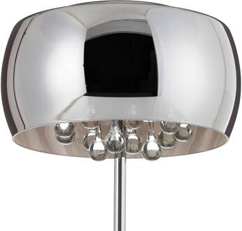 LED tafellamp Argos gespiegeld, transparant