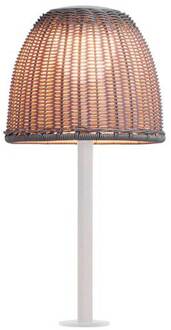LED tafellamp Atticus, naturel wit/beige, hoogte 50 cm natuurlijk wit, beige