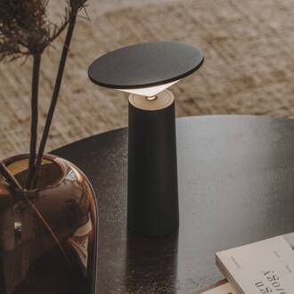 LED tafellamp Cocktail, zwart Hoogte 21,5 cm