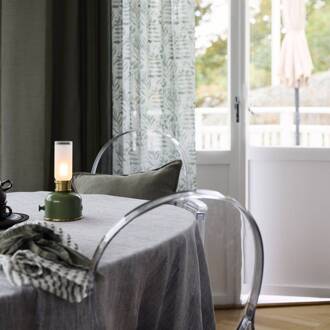 LED tafellamp Frida, groen, hoogte 22 cm