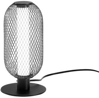 LED tafellamp INKAS, hoogte 28 cm, zwart, metaal, CCT zwart, wit