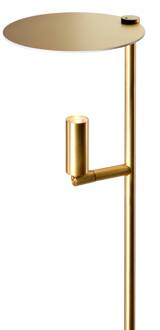 LED tafellamp Kelly, verstelbare spot, goud/goud