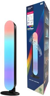 LED tafellamp LED lichtbalk, zwart, RGBW kunststof zwart, wit