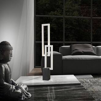 LED tafellamp Mural hoekig, wit