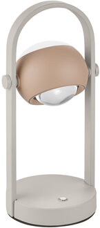 LED Tafellamp - Musterring Cannon - 1 Lichtpunt van 5 Watt - Dimbaar - Aanpasbare Lichtkleur - Geheugenfunctie - Nachtlamp - Up-and-down Verlichting - Oranje - Metaal Zeer Warm Wit;Helder/Koud wit;Warm wit;Natuurlijk wit