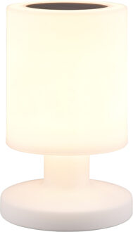 LED Tafellamp op Zonne-energie - Solar Tafellamp - Trion Silvin - USB Oplaadbaar - Warm Wit 3000K - Spatwaterdicht IP44